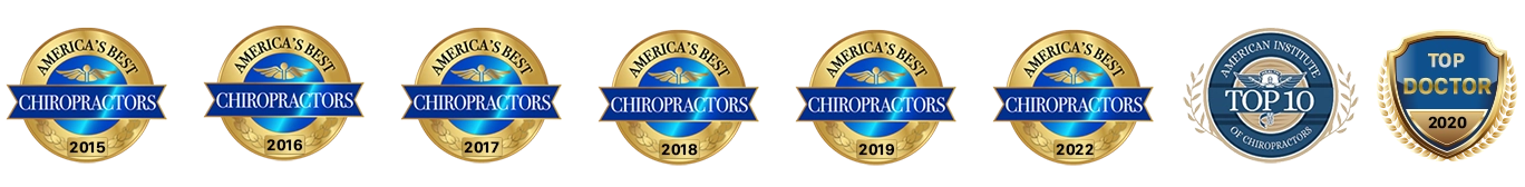 Chiropractic Casa Grande AZ Award Badges